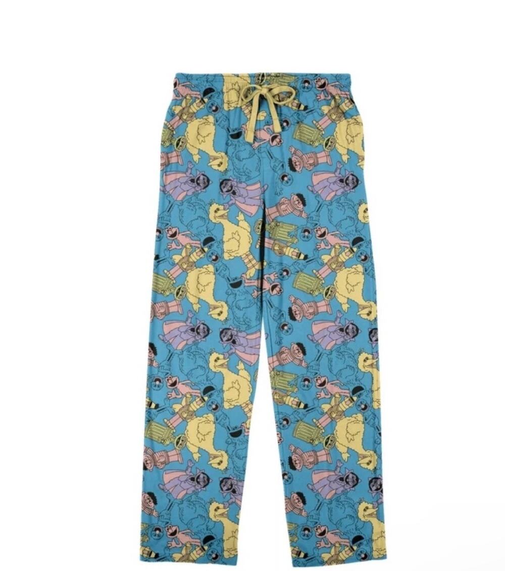 Men’s Sesame Street Sleep Pants  100% cotton Medium